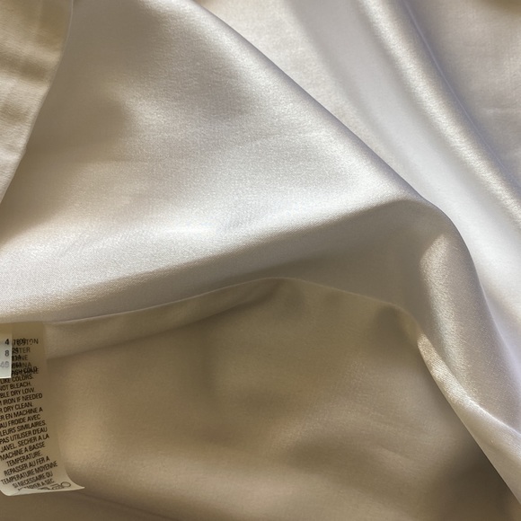 Gorgeous White Elie Tahari Summer Dress - Sz 4 - Picture 13 of 14